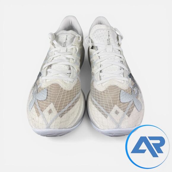 Under Armour Flow Velociti Elite 2 White Metallic Men\'s Size 11.5 3027205-102